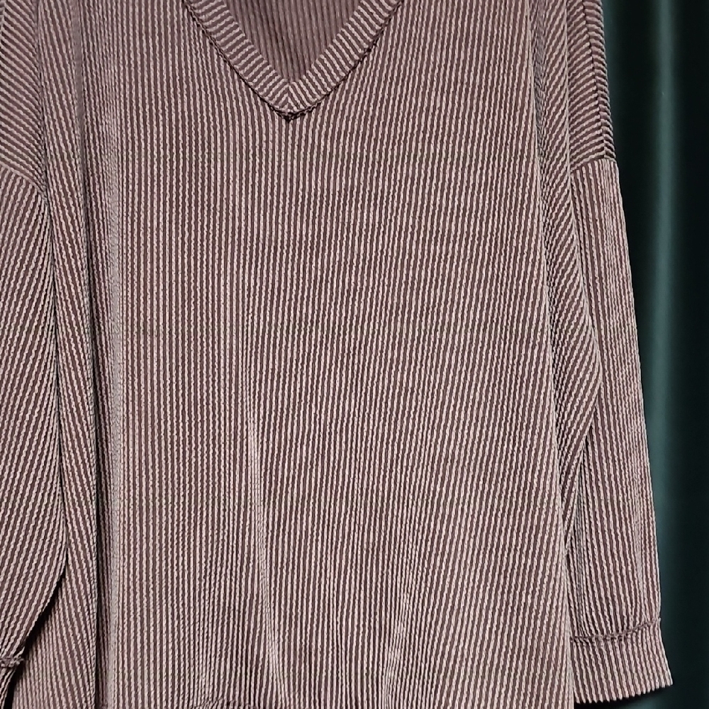 Maurices Ribbed Knit Sweater in Brown